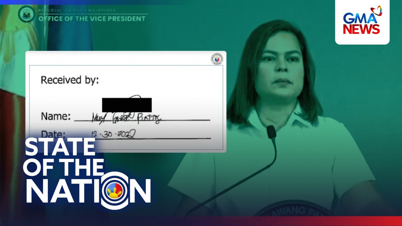 Mary Grace Piattos at court sheriff na sinapak noon ni VP Duterte, witness ng prosekusyon | SONA