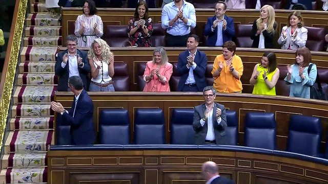 Gritos de dimisión contra Sánchez en el Congreso