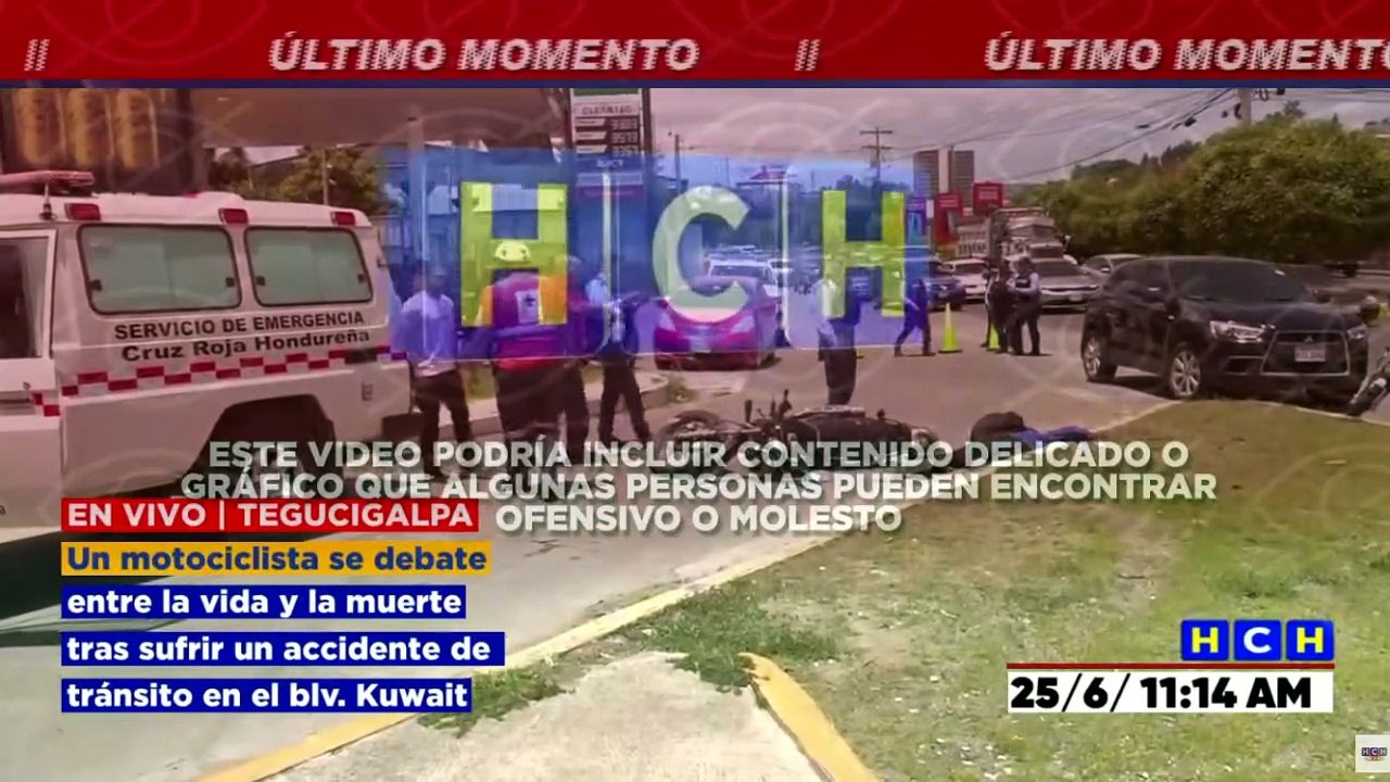 ¡Otra desgracia en moto! Joven pierde la vida tras accidente en el bulevar Kuwait