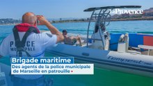 Brigade maritime : des agents de la police municipale  de Marseille en patrouille