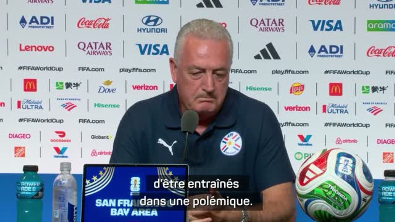 Paraguay - Alfaro : “On ne va pas transformer cet incident en commérage de salon de coiffure”