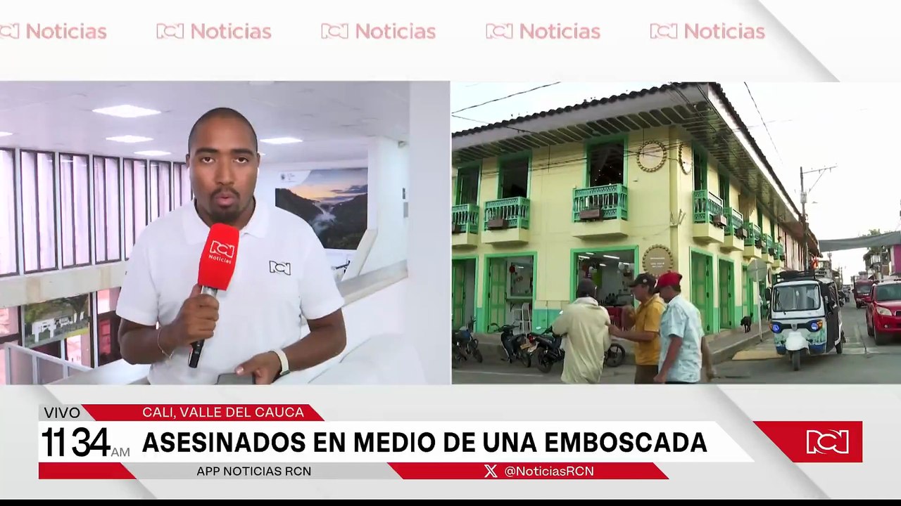 Consternación en Valle del Cauca por el asesinato de dos uniformados en Calima El Darién