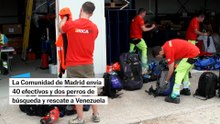 Así se preparan los bomberos de Madrid que van a Venezuela tras el terremoto