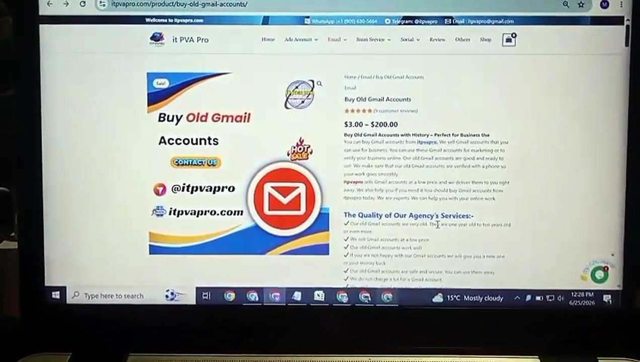 Buy Aged Gmail Accounts