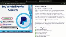 Why You Can’t Actually "Buy" a Safe Verified PayPal Account