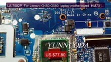 LA-7982P  For Lenovo G480 G580  laptop motherboard  HM70 HM76 ... -- Hot Deal 2026 | Limited Offer!