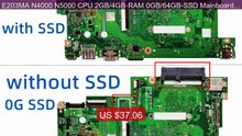 E203MA N4000 N5000 CPU 2GB/4GB-RAM 0GB/64GB-SSD Mainboard For ... -- Best Buy 2026 | Great Quality!