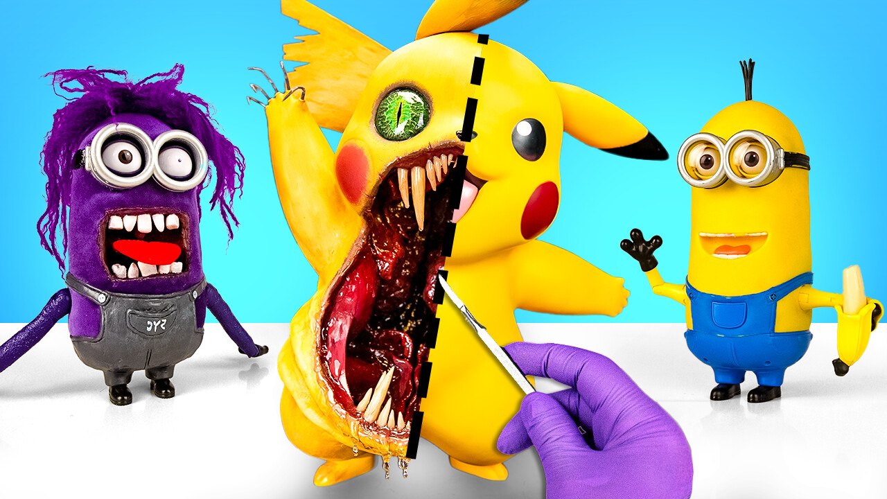 Transforming Cute Characters into Spooky Creatures