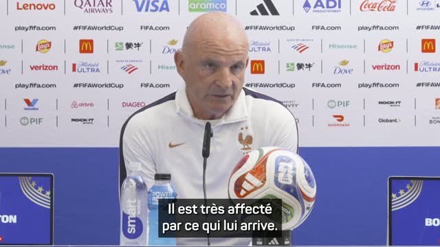Bleus - Stéphan : “Une pensée très forte pour Didier Deschamps et sa famille”