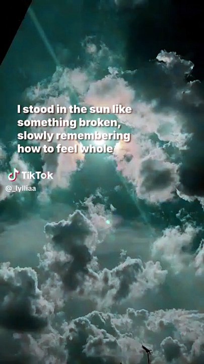 I stood in the sun like something broken, slowly remembering how to feel whole