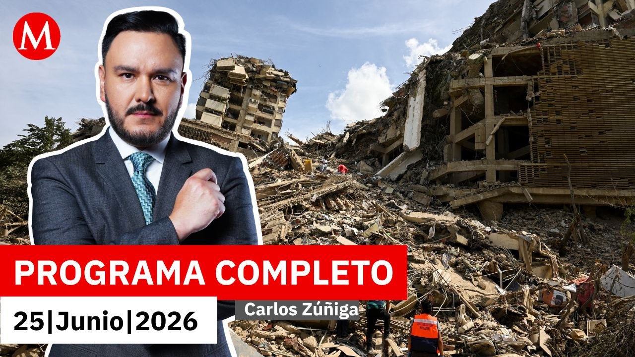 Terremotos de 7.2 y 7.5 golpean Venezuela en menos de un minuto | Carlos Zúñiga, 25 de junio de 2026