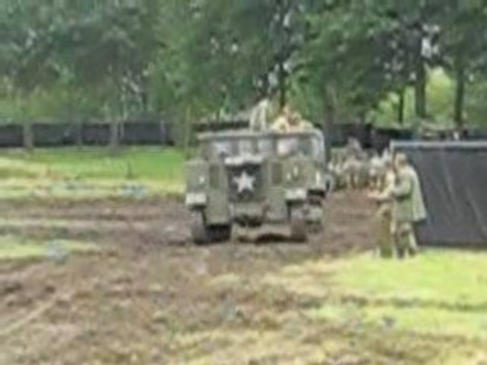 WWII M 5 in action