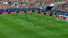 Nicolas Pépé y el primero de Costa de Marfil contra Curazao