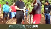 ÍNDEGENAS EM PÉ DE GUERRA EM TUCURUÍ PARÁ