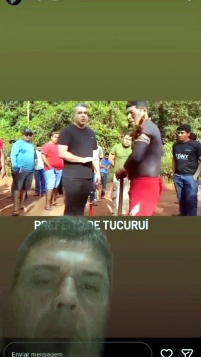 ÍNDEGENAS EM PÉ DE GUERRA EM TUCURUÍ PARÁ