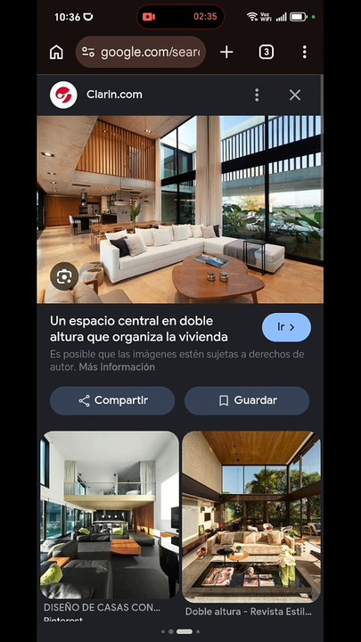 Dobles alturas y medidas mínimas vivienda