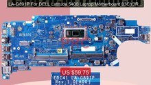 LA-G891P For DELL Latitude 5400 Laptop Motherboard 03CY3R 052... -- Amazing Value 2026 | Must Have!
