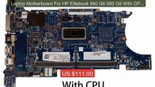 Laptop Motherboard For HP Elitebook 840 G6 850 G6 With CPU ... -- Top Pick 2026 | Unbeatable Price!