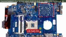 DA0HK5MB6F0 For SONY VAIO SVE15 SVE151 MBX-269 Notebook Mainbo... -- Hot Deal 2026 | Limited Offer!