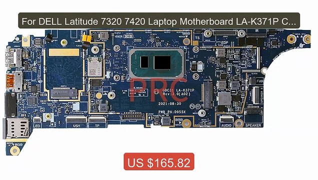 For DELL Latitude 7320 7420 Laptop Motherboard LA-K371P Core i5-114... Top Rated 2026 | Buy Now!