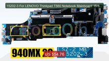 15202-3 For LENOVO Thinkpad T560 Notebook Mainboard  I5-6300U I7-6... -- Best Deal 2026 | Shop Now!