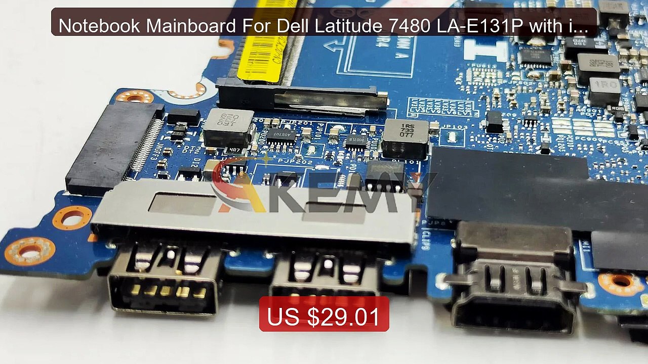 Notebook Mainboard For Dell Latitude 7480 LA-E131P with i5 i7 ... -- Hot Deal 2026 | Limited Offer!