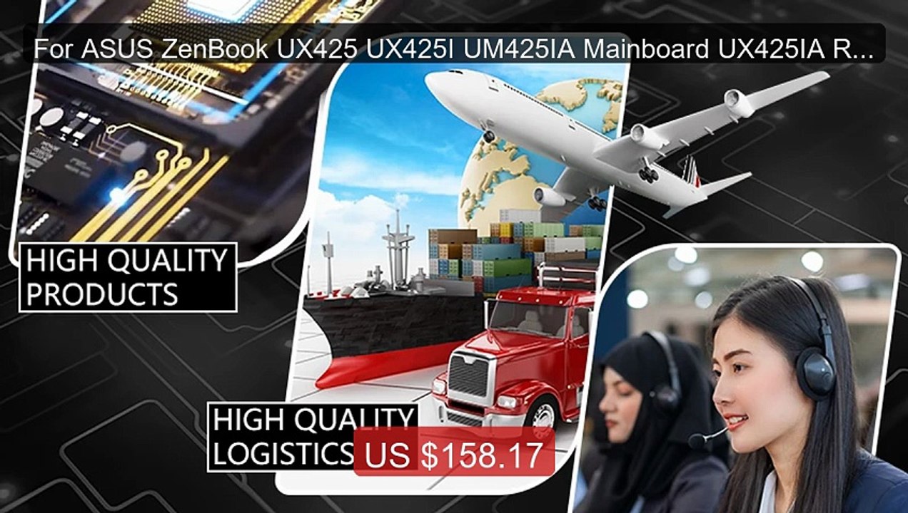 For ASUS ZenBook UX425 UX425I UM425IA Mainboard UX425IA R5 R7... -- Amazing Value 2026 | Must Have!