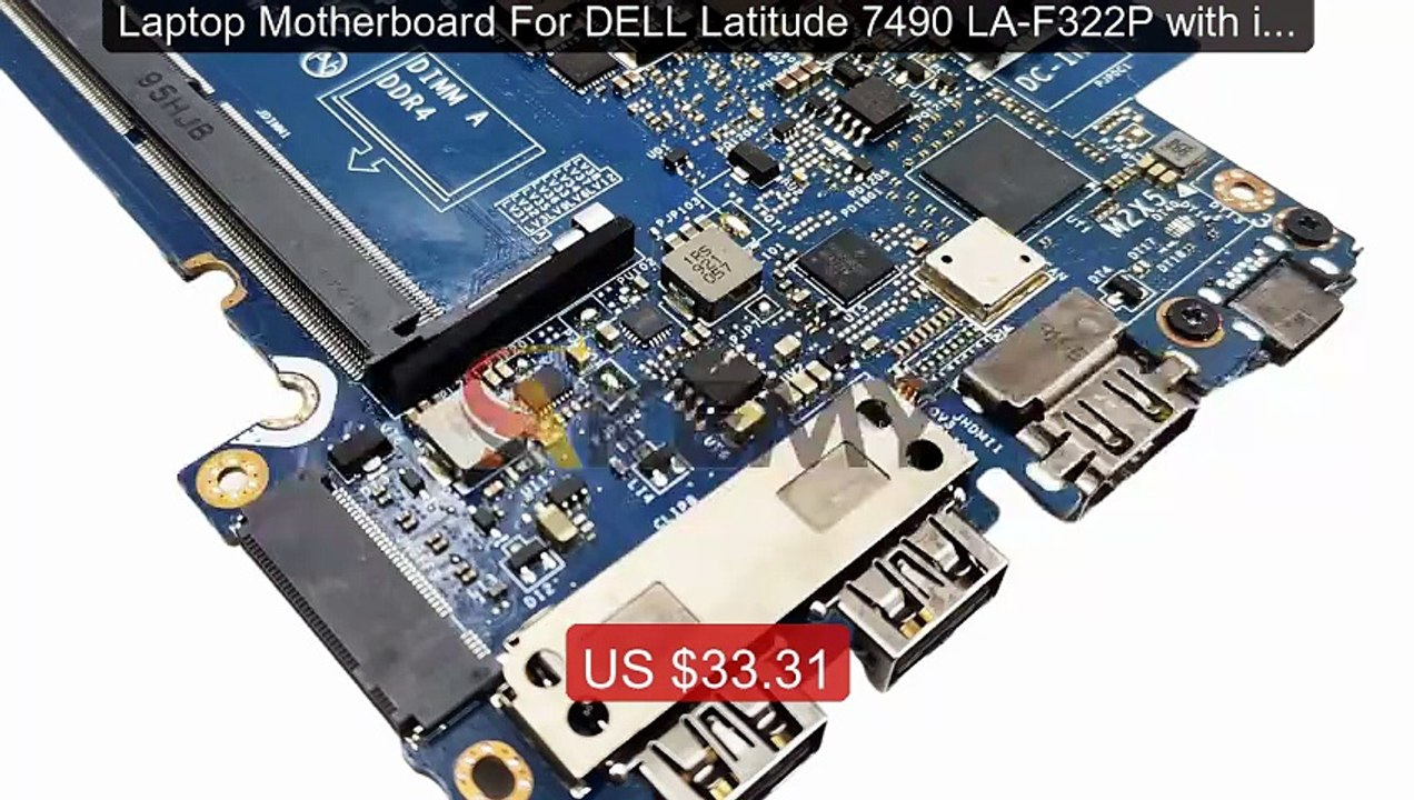 Laptop Motherboard For DELL Latitude 7490 LA-F322P with i3 i5 ... -- Hot Deal 2026 | Limited Offer!