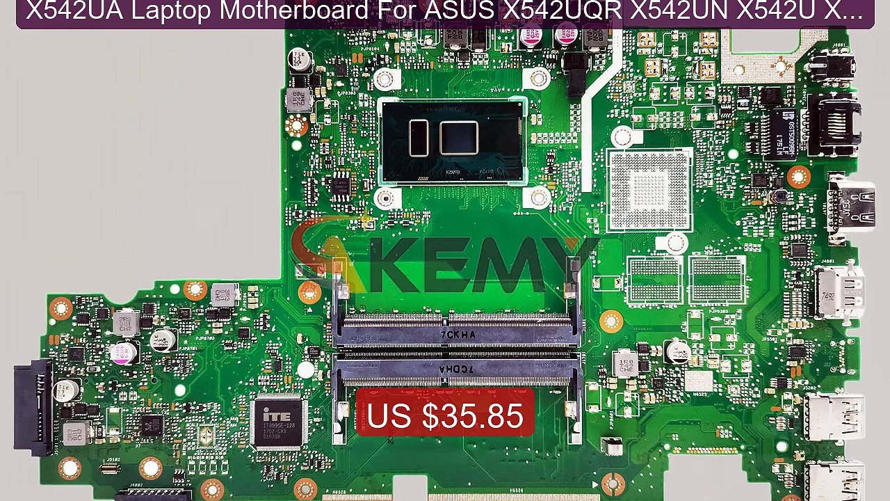 X542UA Laptop Motherboard For ASUS X542UQR X542UN X542U X542U... -- Amazing Value 2026 | Must Have!