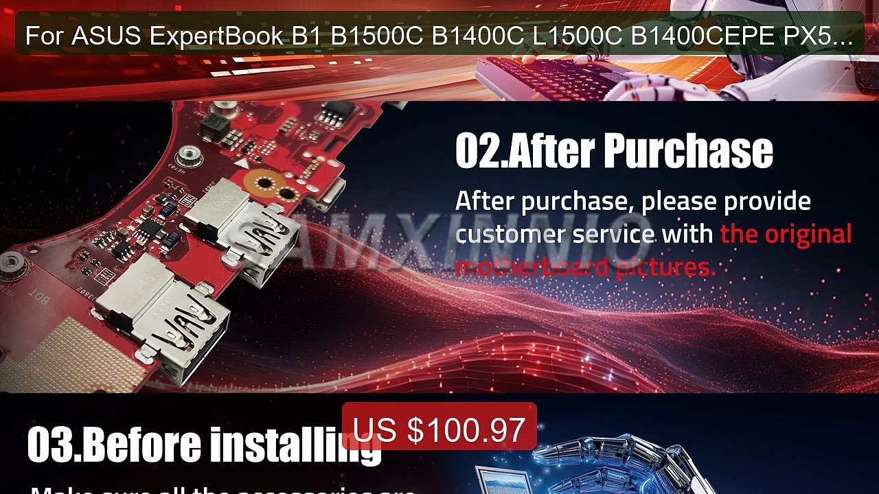 For ASUS ExpertBook B1 B1500C B1400C L1500C B1400CEPE PX555CE... -- Amazing Value 2026 | Must Have!