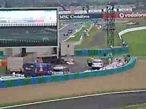 Tour de formation GP2 course courte Magny cours