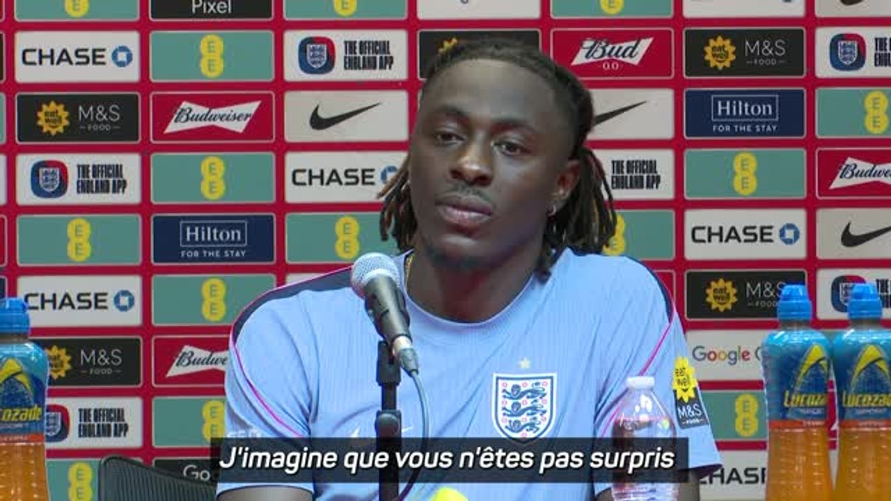 Angleterre - Eze : "Pas surpris de voir Olise à ce niveau avec la France"
