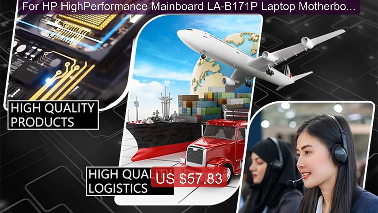 For HP HighPerformance Mainboard LA-B171P Laptop Motherboard ProBo... -- Best Deal 2026 | Shop Now!