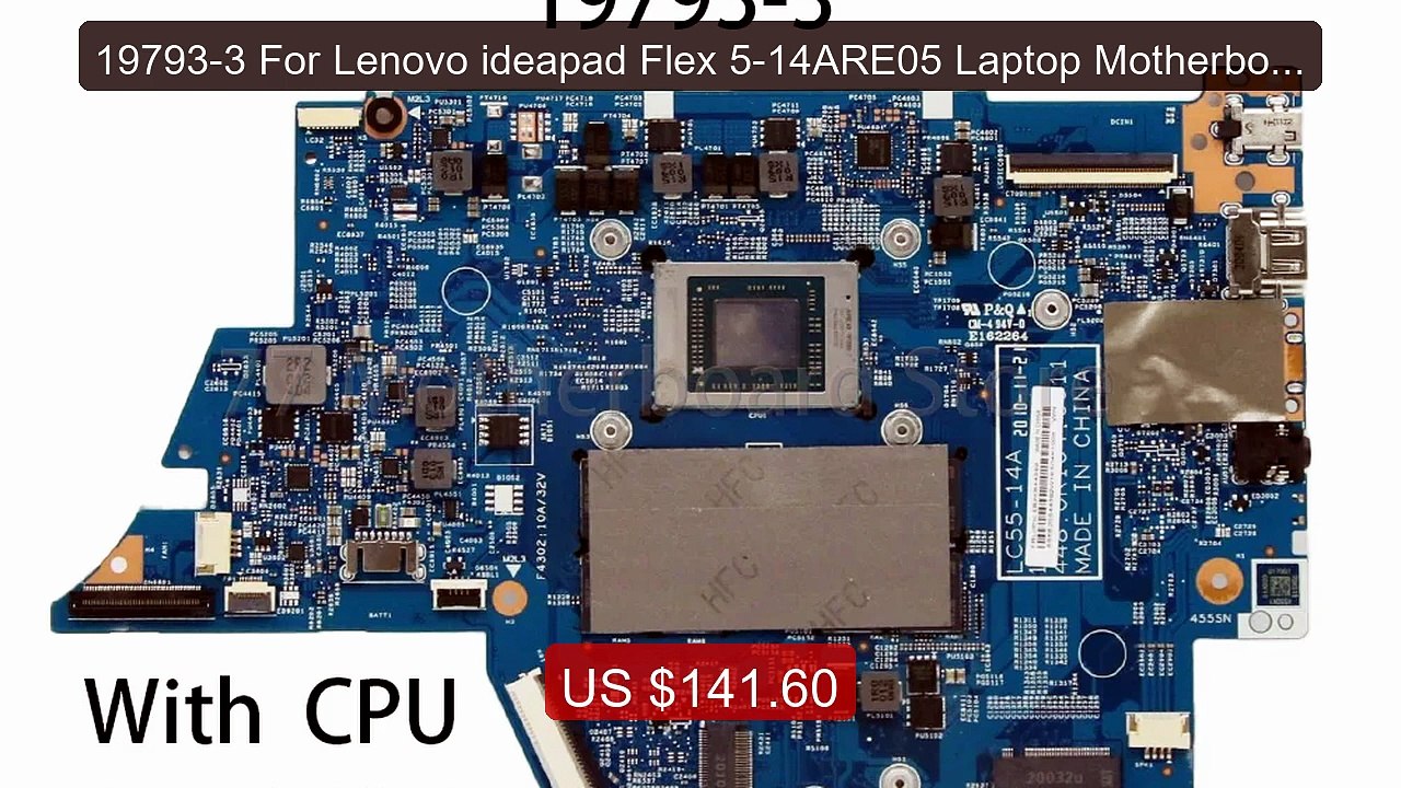 19793-3 For Lenovo ideapad Flex 5-14ARE05 Laptop Motherboard  With... -- Best Deal 2026 | Shop Now!