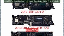 A1465 For MacBook Air 11" Logic Board 820-3208-A 820-3435-B 82... -- Hot Deal 2026 | Limited Offer!