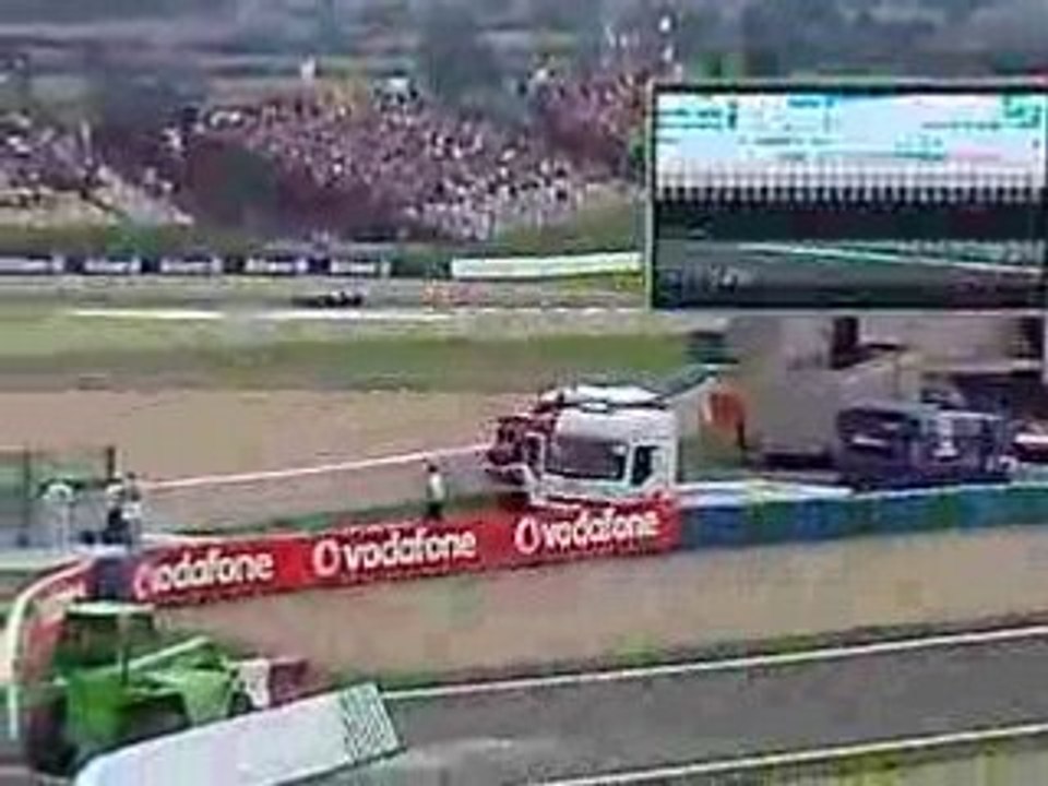 1er tour F1 GP magny cours 2008