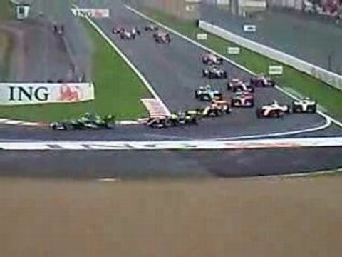 1er tour GP2 sprint magny cours 2008