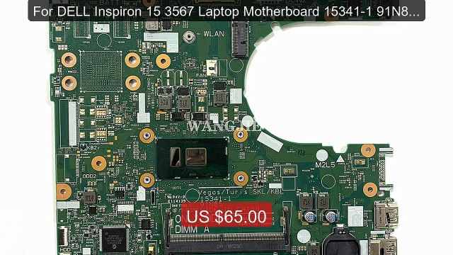 For DELL Inspiron 15 3567 Laptop Motherboard 15341-1 91N85 ... Top Pick 2026 | Unbeatable Price!