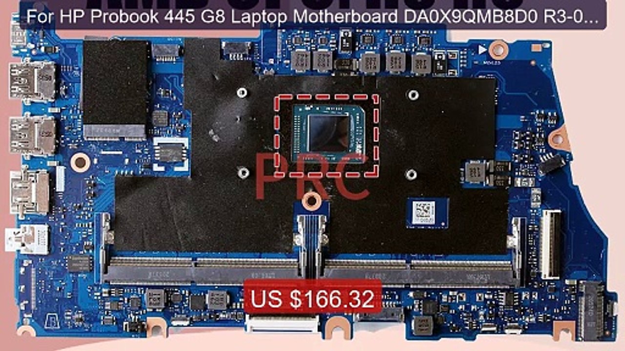 For HP Probook 445 G8 Laptop Motherboard DA0X9QMB8D0 R3-00288... -- Amazing Value 2026 | Must Have!