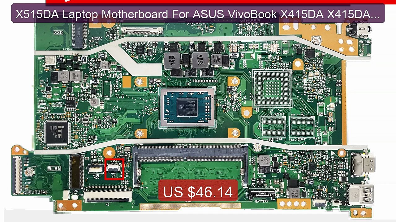 X515DA Laptop Motherboard For ASUS VivoBook X415DA X415DAP X515DA ... -- Best Deal 2026 | Shop Now!