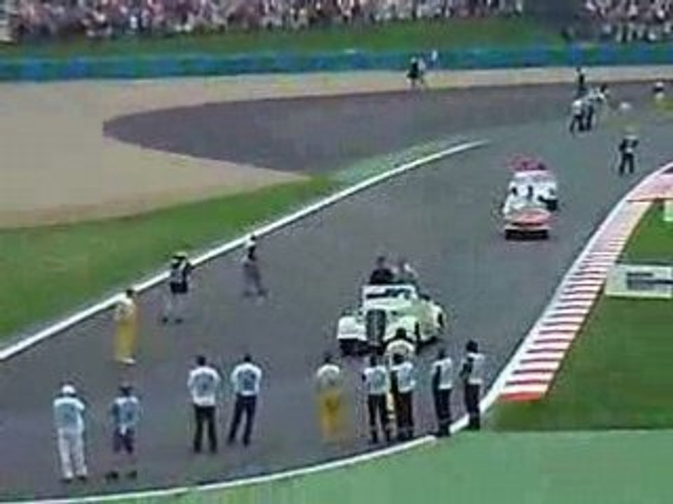 Parade pilotes F1 magny cours 2008