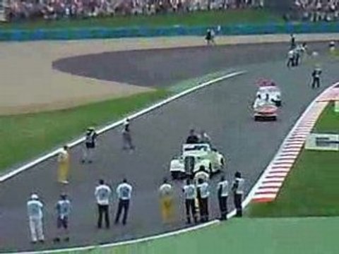 Parade pilotes F1 magny cours 2008