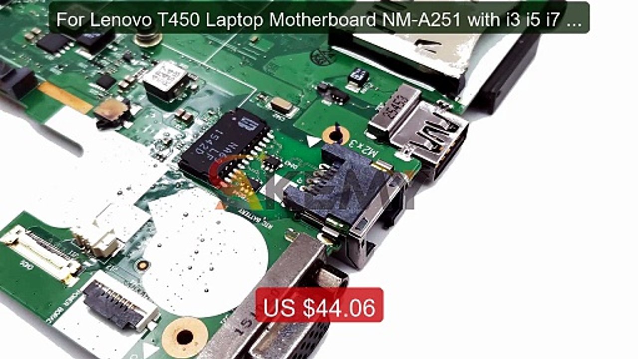 For Lenovo T450 Laptop Motherboard NM-A251 with i3 i5 i7 5th ... -- Amazing Value 2026 | Must Have!