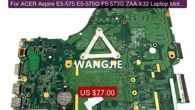 For ACER Aspire E5-575 E5-575G F5-573G ZAA X32 Laptop Motherboard ... Best Deal 2026 | Shop Now!