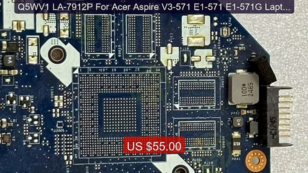 Q5WV1 LA-7912P For Acer Aspire V3-571 E1-571 E1-571G Laptop M... -- Amazing Value 2026 | Must Have!