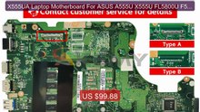 X555UA Laptop Motherboard For ASUS A555U X555U FL5800U F555U X... -- Best Buy 2026 | Great Quality!