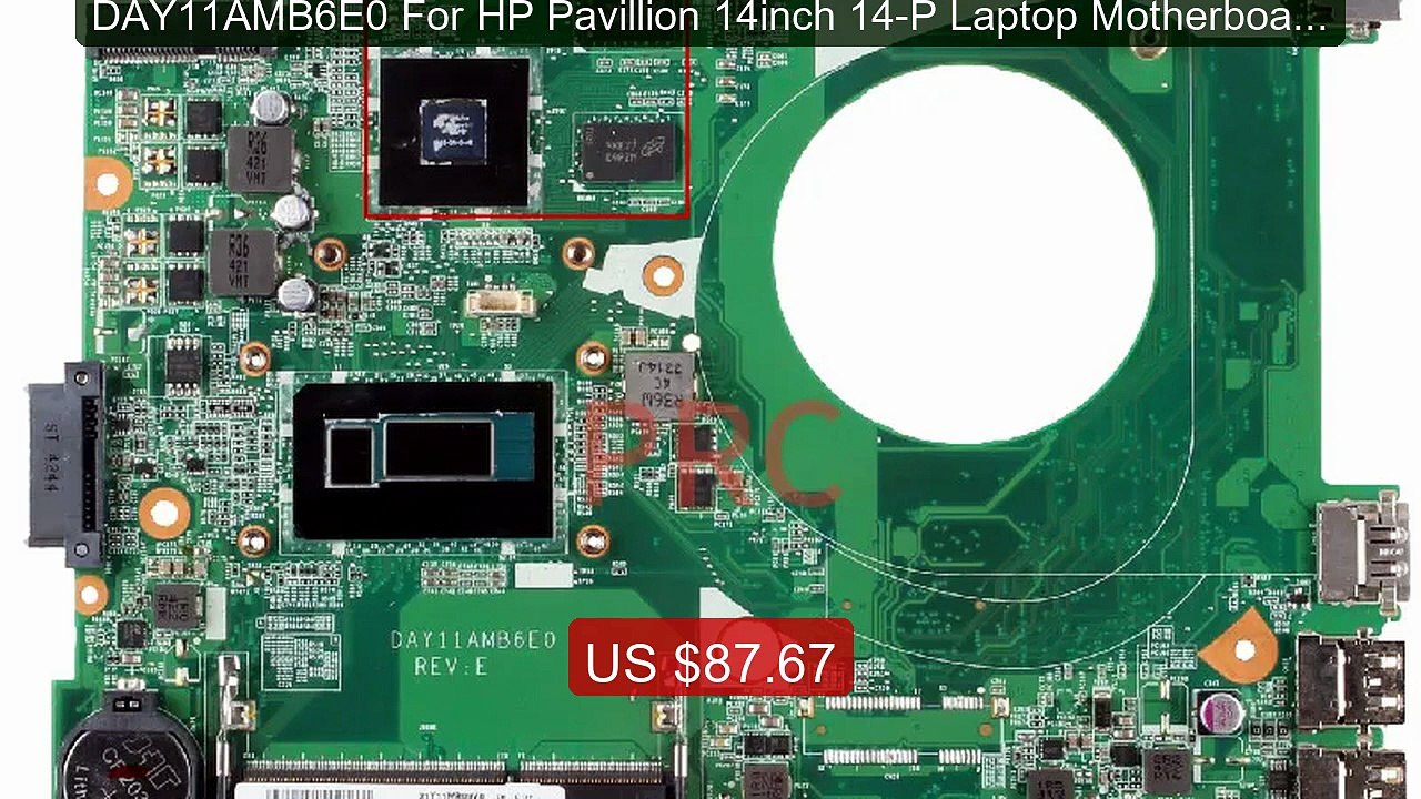 DAY11AMB6E0 For HP Pavillion 14inch 14-P Laptop Motherboard i... -- Amazing Value 2026 | Must Have!