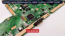 X505BA Laptop Motherboard For ASUS VivoBook X505BP A505B X5... -- Top Pick 2026 | Unbeatable Price!