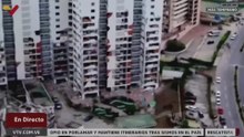 DELCY RODRÍGUEZ RECORRE LA DEVASTACIÓN EN LA GUAIRA TRAS EL DOBLE TERREMOTO EN VENEZUELA