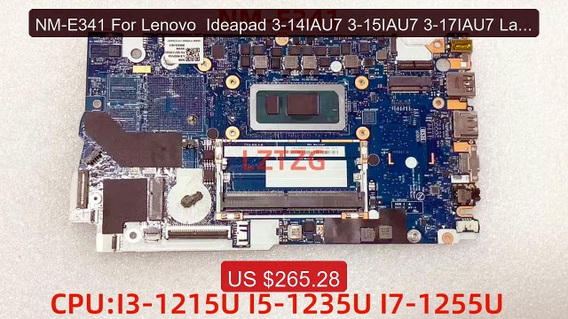 NM-E341 For Lenovo Ideapad 3-14IAU7 3-15IAU7 3-17IAU7 Laptop ... Best Buy 2026 | Great Quality!